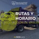 Recolección de basura (horarios)